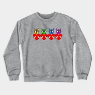 Gay Pup Hug Crewneck Sweatshirt